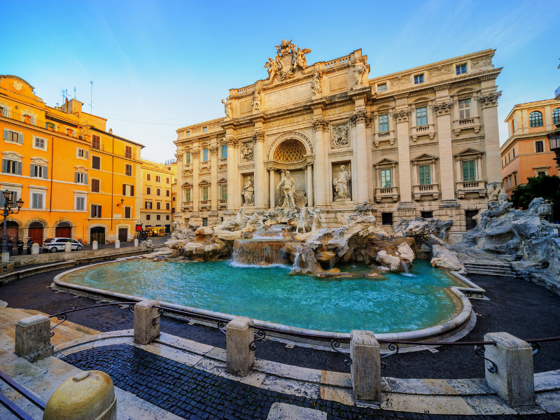 trevi fountain